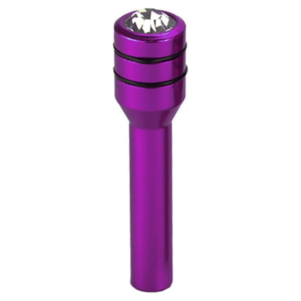 sweethay Pasadores de bloqueo a prueba de herrumbre de aleación de aluminio de 2 piezas, perilla de bloqueo antideslizante de buena fricción, Vehículos, repuestos y accesorios Mis Violeta