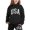 Black, variant on MuXiKeJi Clothes Toddler Girl Outfits Letter Print Long Sleeve Sport Hoodie Pullover Tops and Pants Winter Sweatsuit Clothing for Girl