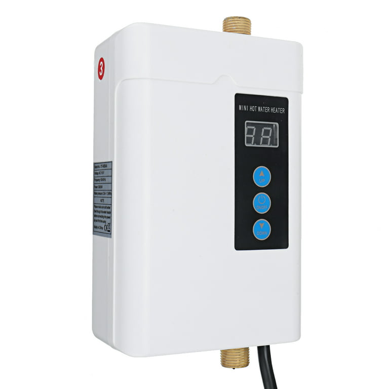 Mini Electric Tankless On Demand Instant Hot Water Heater 110V with Sh –  Gadfever