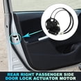 thumbnail image 2 of Motor del actuador de la cerradura de la puerta trasera derecha con cable para Kia Sorento 2016-2020 No.81420C5000 Negro, 2 of 7