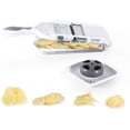 thumbnail image 1 of Commercial Chef Rallador y Rebanador de Alimentos Multifuncional con 4 Cuchillas Intercambiables y Contenedor de Almacenamiento, 1 of 7