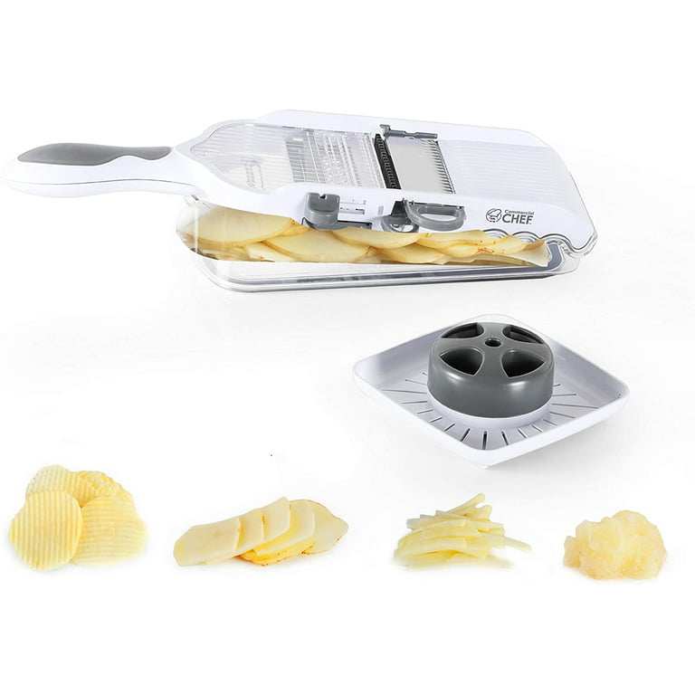 4Pcs/Set Vegetable Grater Store Storage Container Interchangeable Blades  Slicer Grate Manual Creative Multi-function