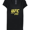 UFC Womens No. 245 Dec 14 Las Vegas Graphic T-Shirt, Black, X-Large