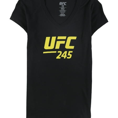 UFC Womens No. 245 Dec 14 Las Vegas Graphic T-Shirt, Black, Large