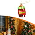 thumbnail image 1 of Adorno Navidad Xmas Colgante Ornamento Árbol Decorativo Detalles Intrincados Reutilizable PP Adecuado para Fiesta Decoración Hotelera Club Event Camión de helados, 1 of 8