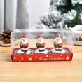thumbnail image 1 of 2pcs-cadeaux De Nol Cadeaux D'craftat Bougies Dcores Cadeaux De Nol, 1 of 5