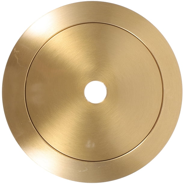 ELAYARD 1Jgo Anillo De Fijación Dorado Para Portalámparas Compatible Con Pantallas De Vidrio Decorativas