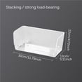 thumbnail image 4 of Multi-functional Transparent Superimposable Cosmetic Storage Box Desktop Stationery Classification Storage and Sorting Box Hand-made Display Stand, 4 of 9