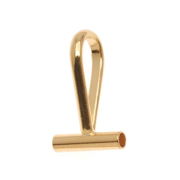 Beadaholique Gold Plated Horizontal Pin Converter Convert Brooch To A Pendant Com - Pin To Pendant Converter Michaels