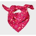 thumbnail image 3 of Bimba Pink Shell & Starfish Ocean Printed Pure Silk Scarf Neck Wrap Summer Hair Bandanas For Women 40 x 80 Inches, 3 of 6