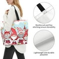 thumbnail image 3 of Disketp Christmas Bolsa Tote Estampada para Mujer, Bolso de Hombro y de Mano para Compras y Viajes, 3 of 8