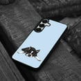 thumbnail image 4 of WIRESTER Shockproof Soft Rubber Cover Case for Samsung Galaxy S25 6.2" 2025, Boston Terrier Dog Lying Down Looking Up On Light Blue Background, 4 of 5