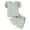 Green, variant on GYRATEDREAM Toddler Baby Girl Summer Clothes Set Ruffle Knit Ribbed Short Sleeves T-Shirts Tops Shorts 2Pcs Infant Short Set