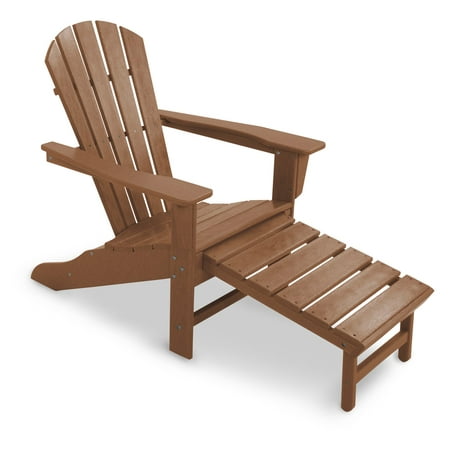 POLYWOOD® Recycled Plastic Big Daddy Adirondack Chair with 