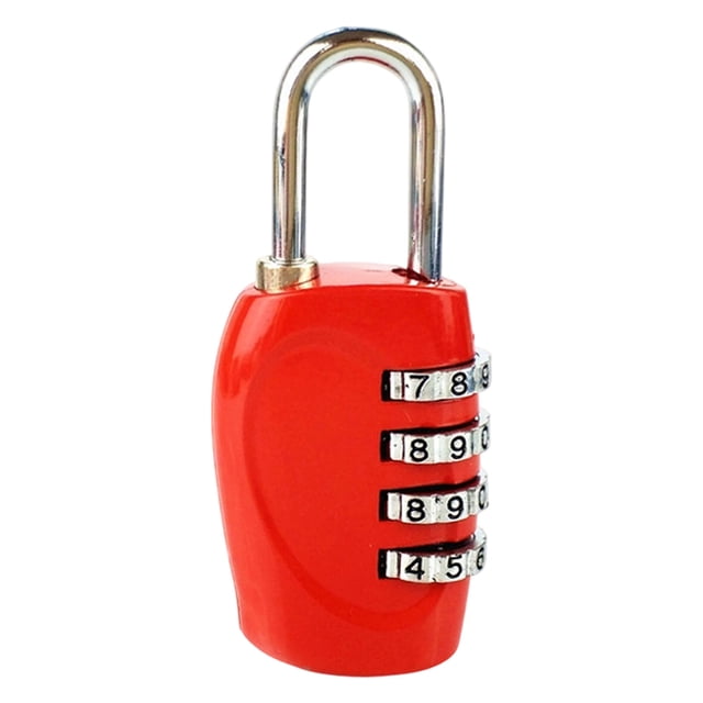 4Digit Password Combination Padlock Lock for Lockers Luggage Toolboxes Gym School Cabinet Faucet Hardware Setfaucet Accessories Kitchen Faucet Parts Bathroom Faucet Parts Plumbing Fixtures Tap Hardwa