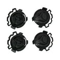 thumbnail image 3 of Colaxi 4 Pieces Motor Helmet Lens Base Easy to Install Motorbike Helmet Repair Part A, 3 of 8