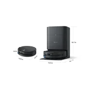 ECOVACS DEEBOT T80S Omni Robot Vacuum & Mop, 24,800Pa, Auto-Lift Mop, Hot Wash & Dry, ZeroTangle 3.0
