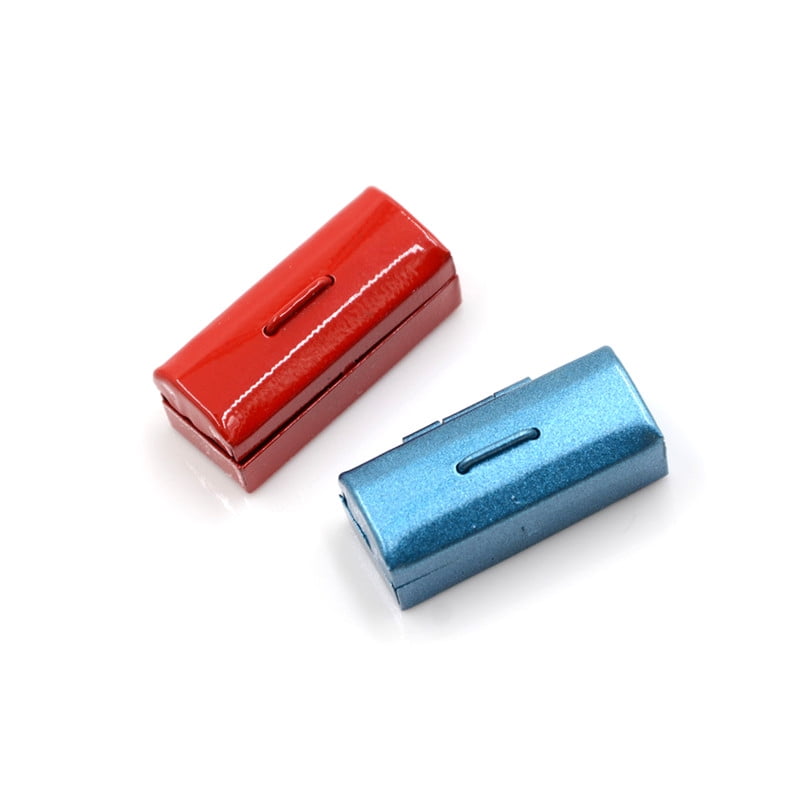 Red/Blue 1:12 Dollhouse Miniature Mini Metal Tool Box U1Y6 J7F8 NEW D0J0 X2U0 