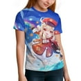 thumbnail image 6 of Genshin Impact Kids Short Sleeve Tee Shirt Novelty Crewneck T-Shirts Unisex Summer Blouse Tops for Boys Girls 100CM, 6 of 8