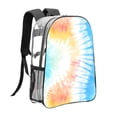 thumbnail image 4 of 16 Inch Transparent Backpack With Lightweight And Durable Design Without Pockets Transparent For Work Business Travel Sports Lightgrey Tie-Dye Background Vibrant Colors And Swirling (3), 4 of 7
