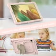 thumbnail image 3 of Compatible with Samsung Galaxy Tab A7 Lite 8.7 inch, Case for Kids, Cute Butterfly Wings Kickstand Shockproof Heavy Duty Rugged Cover with Shoulder Strap for Tab SM-T225/T220 - ,Pink, 3 of 6