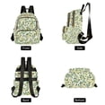 thumbnail image 4 of FORMRS Mini Backpack Purse for Women Travel Daypack Casual Shoulder Bag, Olive Leaf, 4 of 7