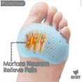 thumbnail image 1 of 2024 New Metatarsal Pads For Womend Men, 4pairs Ball Of Foot Cushions For Metatarsalgia Neuroma Mortons Neuroma Pads Atrophy Fast Edition A, 1 of 4