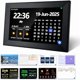 thumbnail image 1 of wonima44 WiFi 10.1" Touchscreen Digital Alarm Clock, Dementia Clocks for Seniors Extra Large Display Custom 64 Reminders & 64 Alarms, Auto DST, Weather Clock with Day and Date for Elderly (Black), 1 of 1