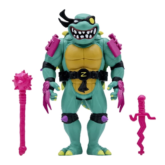 Open Box Super7 Teenage Mutant Ninja Turtles Slash Reaction Figure