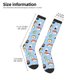 thumbnail image 2 of Fotbe Kawaii Sushi Calcetas Divertidas Estampadas para Hombre y Mujer, Calcetas de Algodón hasta la Rodilla para Caminar, Correr, Enfermería y Embarazo, 2 of 6