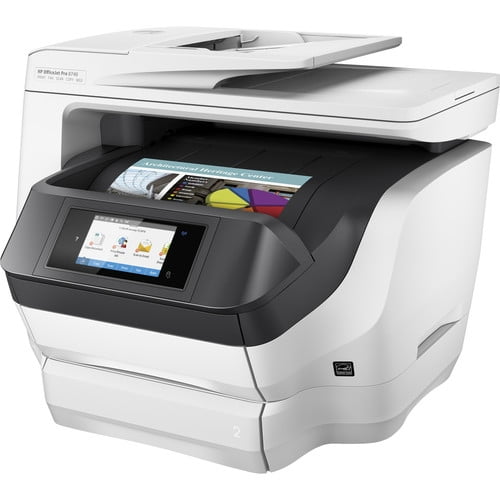 verband straal Forensische geneeskunde HP Officejet Pro 8740 All-in-One - multifunction printer (color) -  Walmart.com