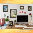 thumbnail image 6 of Langdon House 5x7 Barnwood Black Real Wood Picture Frames with Gold Accents, 6 Pack, Lumina Collection (US Company), 6 of 6