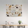 thumbnail image 2 of Kdxio Dog Animal Wall Hanging Tapestries Banner For Bedroom College Dorm Home Living Room Party Decor 29X37 In, 2 of 8