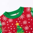 thumbnail image 5 of ATOGUTA Ugly Christmas Sweater Kids Christmas Knitted Pullover Sweater Crewneck Long Sleeve Comfy Soft Jumper Tops Red, Size 3T-8, 5 of 5