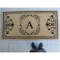 thumbnail image 5 of A1 Home Collections First Impression Hayley Estate Monogram Double Door Mat, 5 of 8