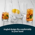thumbnail image 4 of Juego de 16 Vasos de Vidrio Cabos de 467 ml y 319 ml, 4 of 6