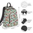 thumbnail image 2 of Balery Dachshund Christmas Play Mochila Ligera para Hombres y Mujeres – Resistente y Impermeable, Ideal para la Escuela, el Trabajo, los Viajes y el Uso Diario, 2 of 7