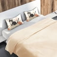 thumbnail image 5 of Yayeee Pillowcase Standard Size Set of 2 Satin Wrinkle Resistant Pillow Case, Gray Cartoon Halloween Cat, 5 of 7