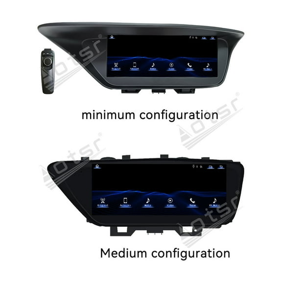 Aotsr Ultra Narrow 10.25 inch 1920 * 720 Car Radio for Lexus ES 2013-2018 Linux CarPlay Multimedia Screen Audio Stereo Upgrade Touch Screen Bluetooth Head Unit