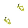 thumbnail image 2 of Soidarity Portabotellas para bicicleta, deportes al aire libre, alta elasticidad, fuerte soporte para vaso de agua, instalación ajustable, Amarillo 2piezas, 2 of 6