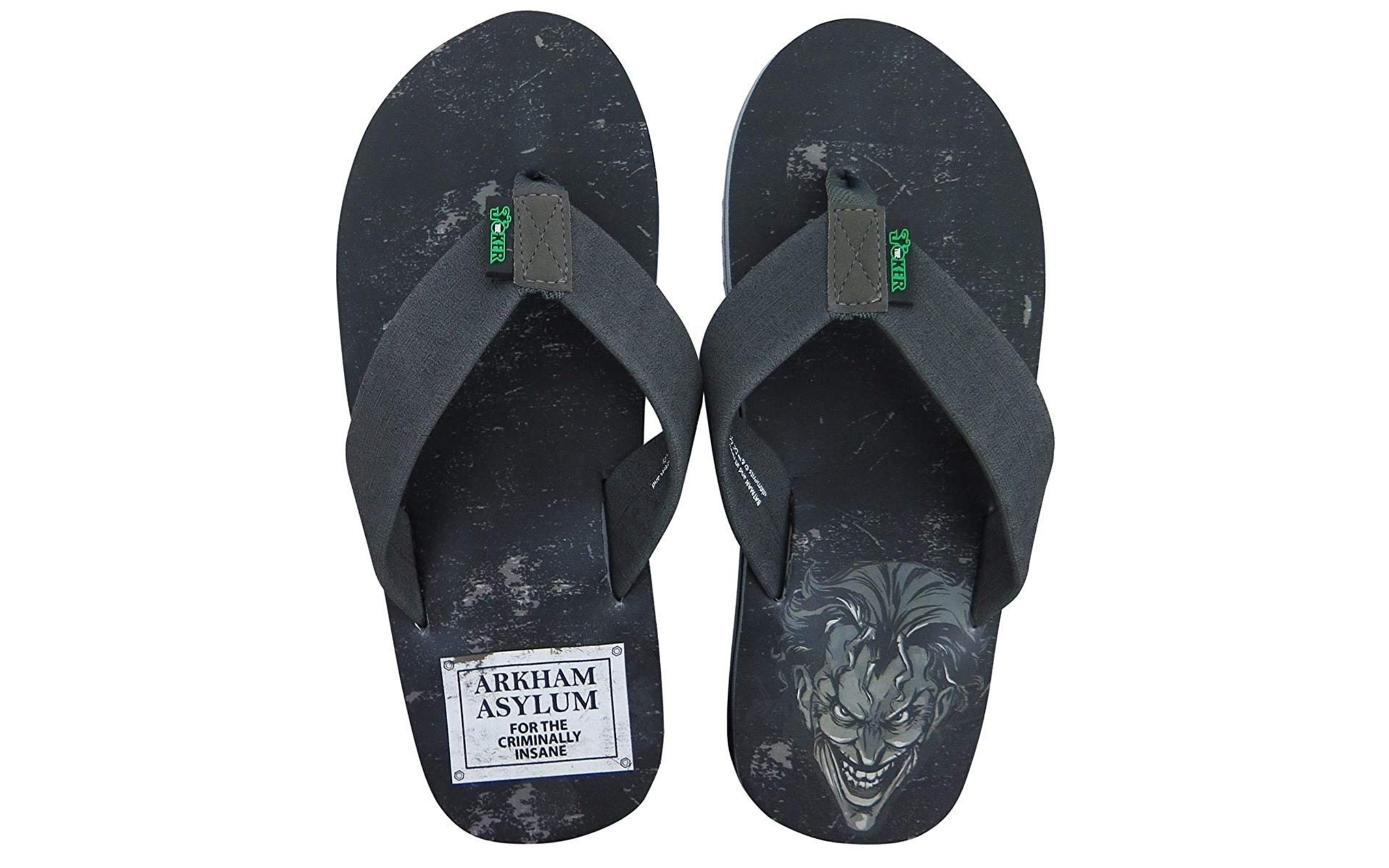 Men's Sandals Flip Flops Joker Batman S, M , L , XL