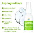 thumbnail image 2 of Hyaluronic Acid Serum for Skin - Hydrating Face Serum with Vitamin C & Vitamin E | Best Hyaluronic Acid for Your Face | Paraben-Free, For Normal to Dry Skin (1fl.oz/30ml), 2 of 5