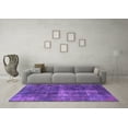 thumbnail image 3 of Ahgly Company Indoor Rectangle Oriental Purple Industrial Area Rugs, 5' x 8', 3 of 4