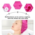 thumbnail image 2 of Long Hair Cap Sleep Hat Braids Satin Night Scrunchie Miss Women's Scarf 2 PCS, 2 of 6