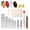 Silver, variant on 41 Piece Big Eye Steel Sewing Needles Kit, Hand Sewing Needle Set with Thimble Threader Thread Rippers, Complete Sewing Kit for Beginners