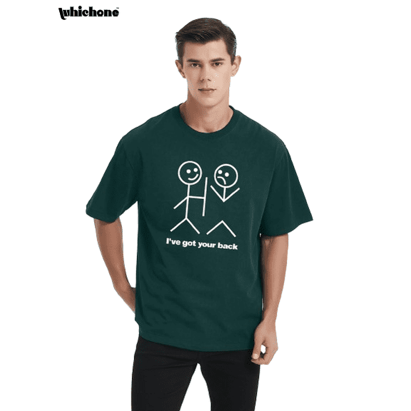 I've Got Your Back Stick Figure Graphic Friendship Tshirt Gift For Christmas Birthday Anniversary Funny T Shirts For Men