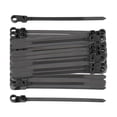 thumbnail image 2 of Bridas de nailon perfecl 100 Uds autoblocantes con orificios para tornillos, 2 of 8