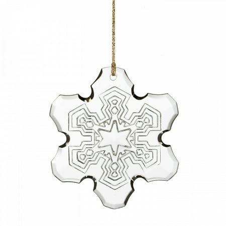 - Waterford Marquis Annual Snowflake Glass Christmas Ornament