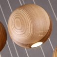 thumbnail image 5 of Loft Suspension en Bois Décoration de Bar Lustre, 5 of 5
