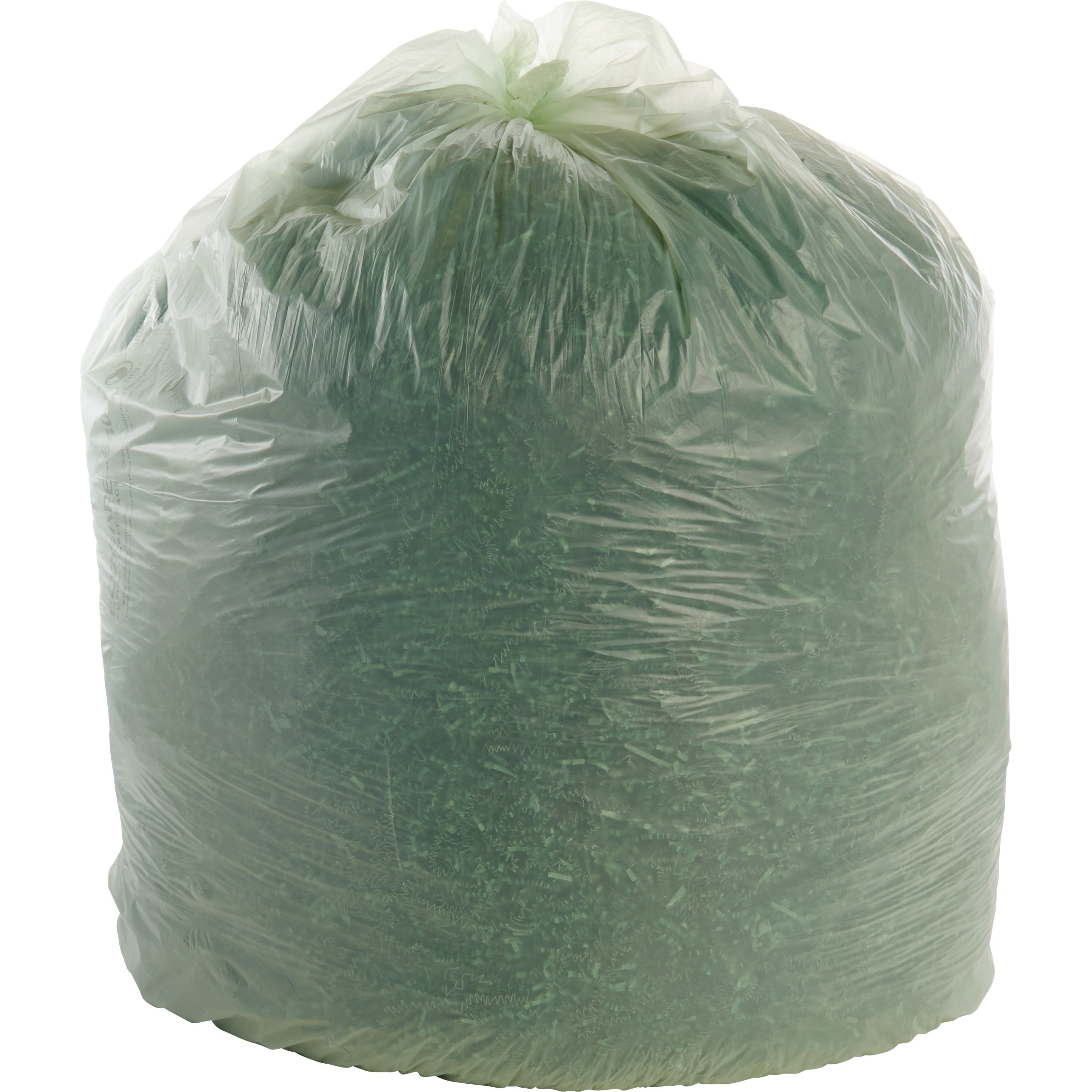 Stout, STOE4860E85, EcoSafe Compostable Trash Bags, 30 / Carton, Green
